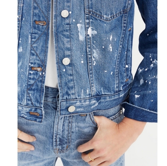 Madewell Boxy Crop jean jacket - Picture 11 of 16